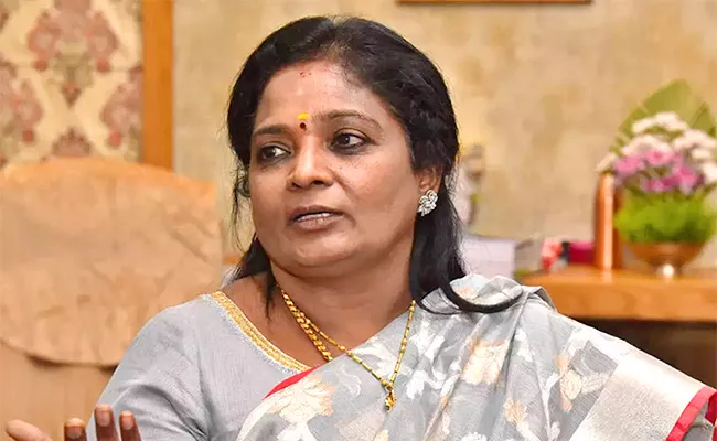 Tamilisai Respond On Resign For telangana Governor Post - Sakshi