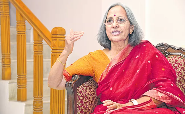 Sakshi Interview About women rights activist DR Rukmini Rao