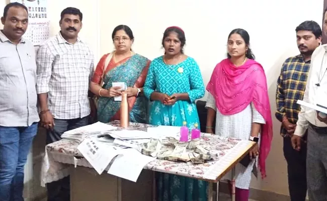 Mulugu Sub Registrar Taslima ACB Raids - Sakshi