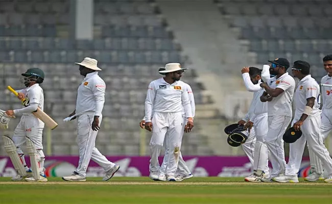 Sri Lanka Beat Bangladesh By 328 Runs In First Test - Sakshi