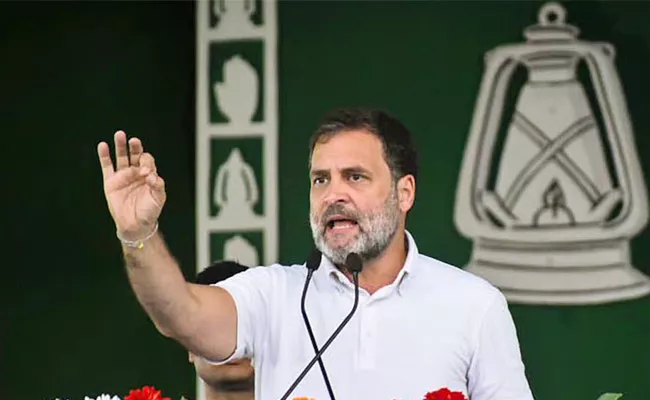 Rahul Gandhi criticises PM Modi Over Unemployment At Sarangpur - Sakshi