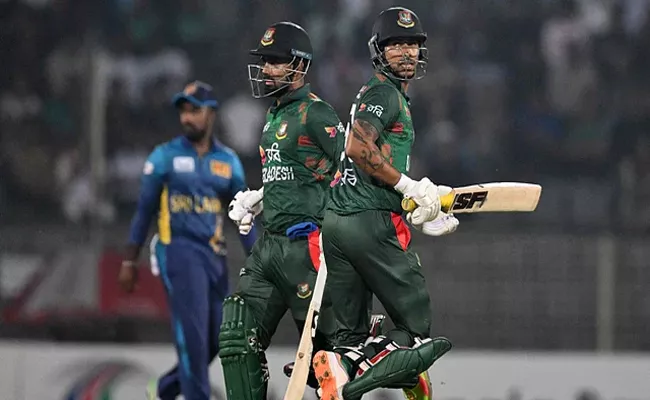 Bangladesh Beat Sri Lanka By 8 Wickets In Second T20 - Sakshi