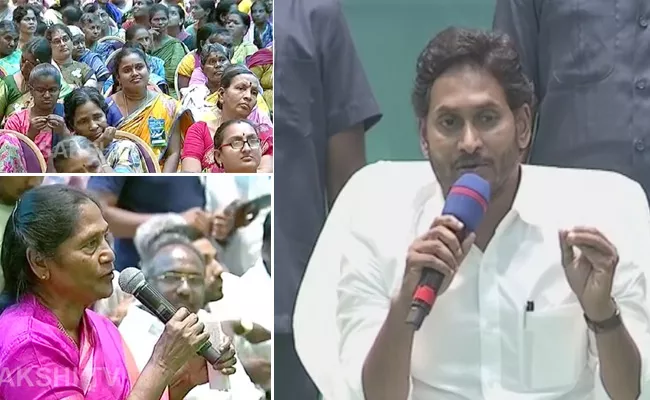 Handloom Workers Who Shared Their Happiness With Cm Jagan - Sakshi