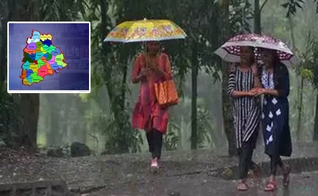 IMD Says Rain Forecast To Telangana For Week Days - Sakshi