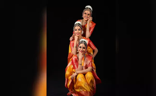 Age Is Just Number 3 Mothers In Their 40s Have Their Bharatanatyam Arangetram - Sakshi