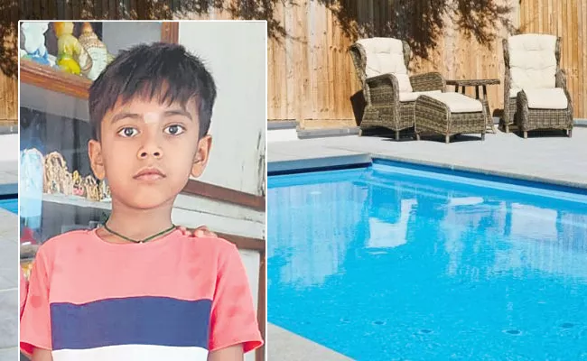 7 year old dies swimming pool