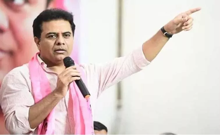 Ktr Counter To Revanth Reddy On Saree Comments
