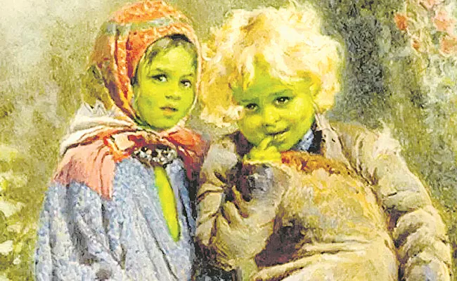 The Green Children Of Woolpit Village Mistory Story Of England
