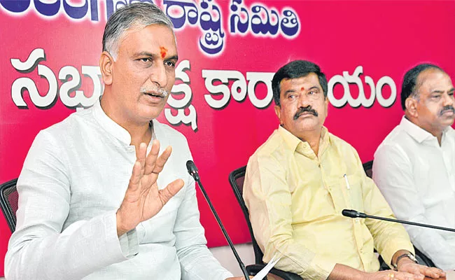 T Harish Rao Fires On Bjp About Governor Speech In Budget Session - Sakshi