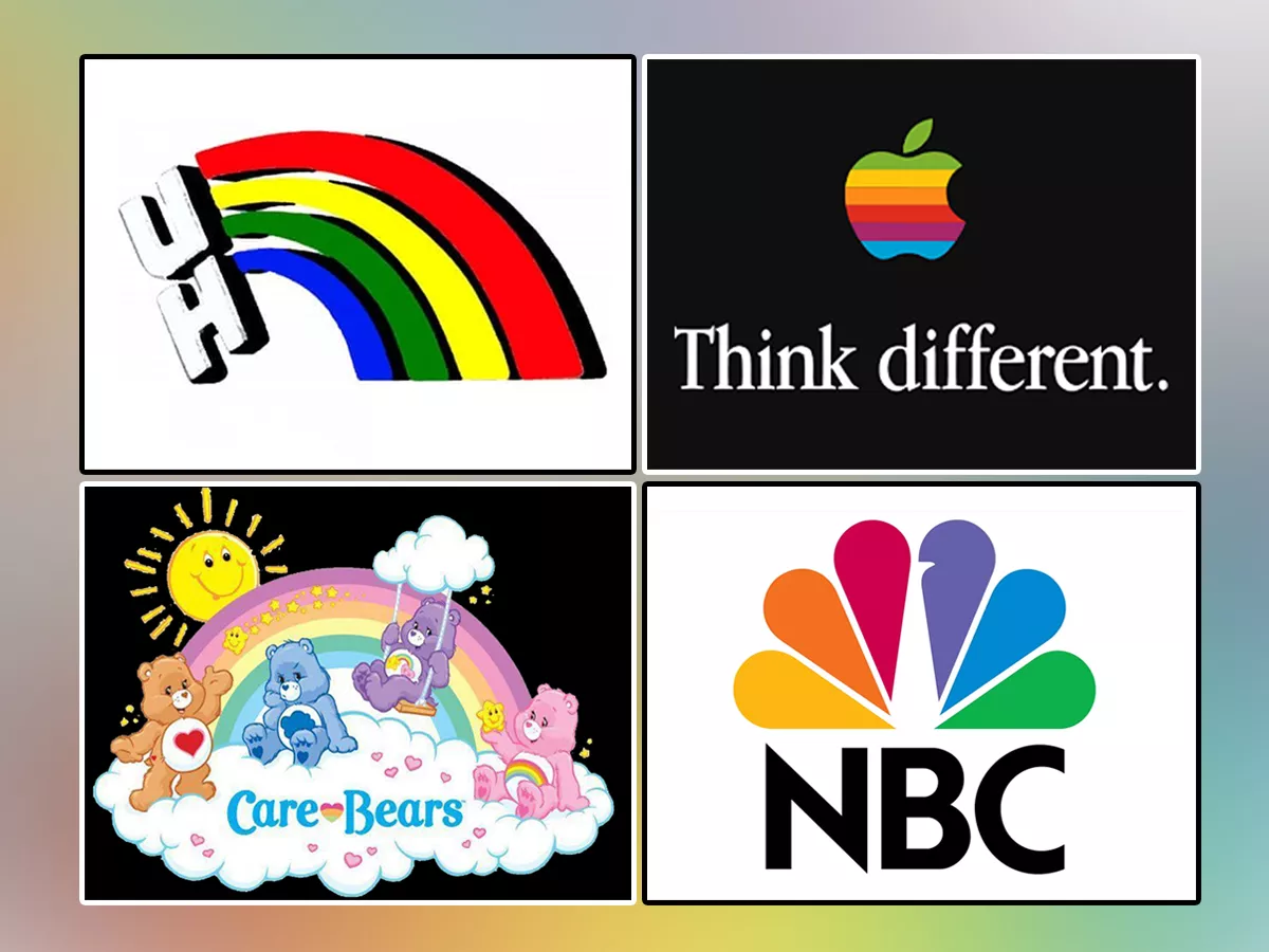 Famous Companies With Rainbow Color Logos